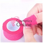 Rola grofata elastica pentru protectie deget Alb